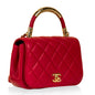 Chanel Chic Carry Top Handle Small - Fuschia