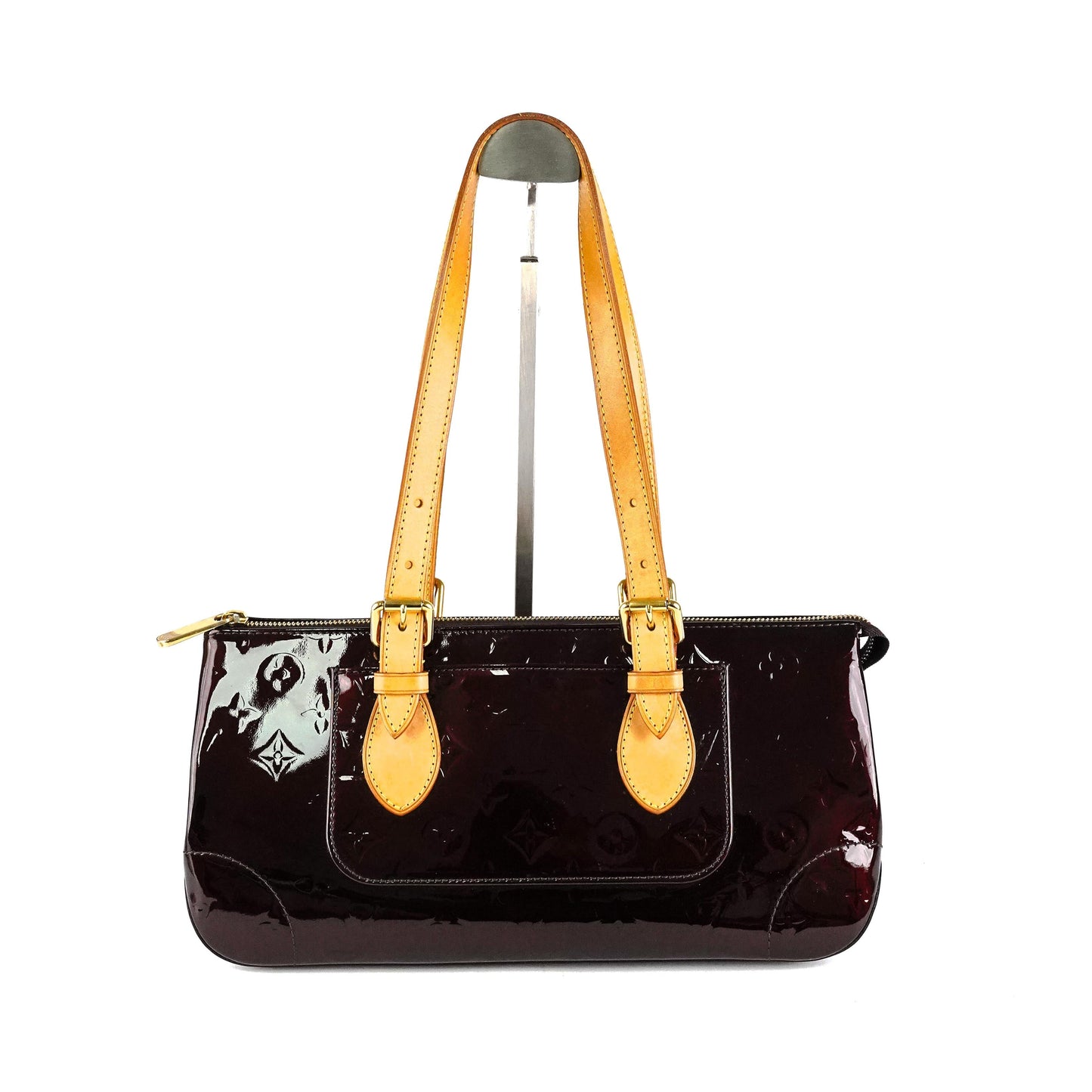 Louis Vuitton Vernis Tricot Bag Amarante