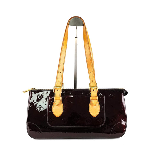 Louis Vuitton Vernis Tricot Bag Amarante