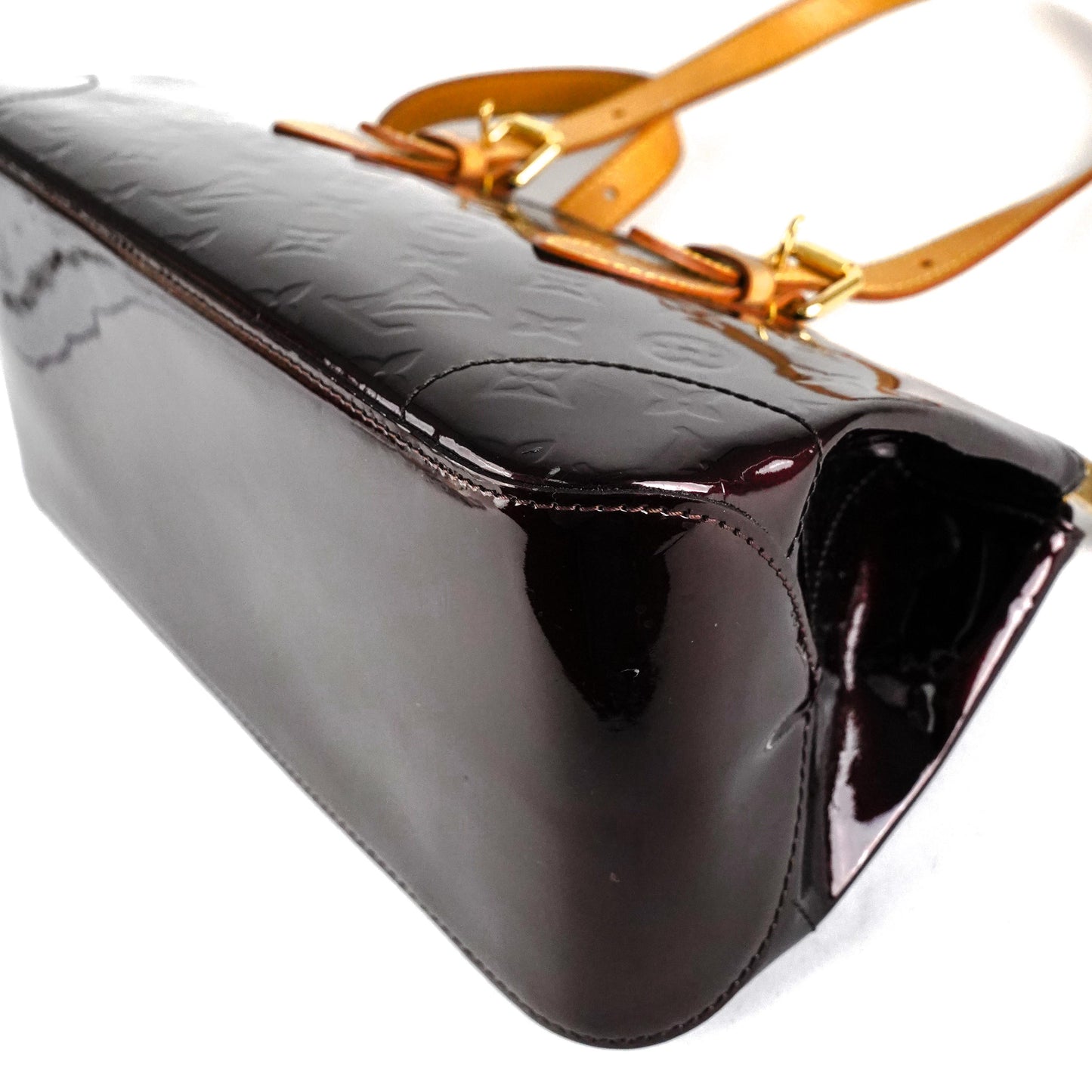 Louis Vuitton Vernis Tricot Bag Amarante