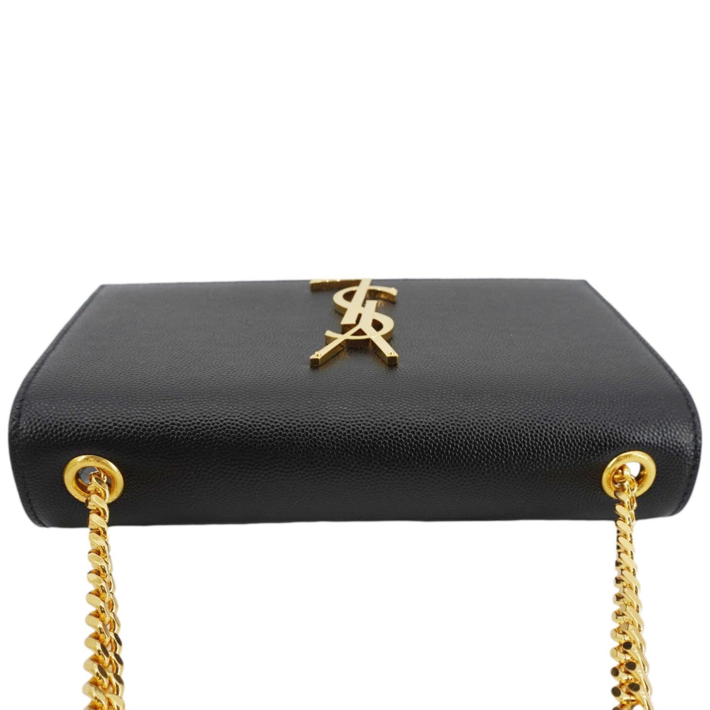 Saint Laurent Kate Leather Black Crossbody Style 24
