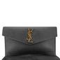 Saint Laurent Envelope Leather Black Shoulder Bag Style 26