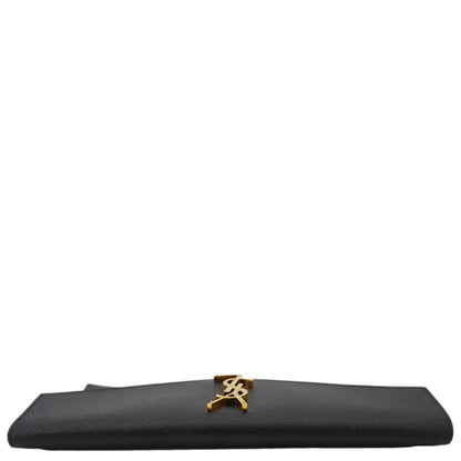 Saint Laurent Envelope Leather Black Shoulder Bag Style 26
