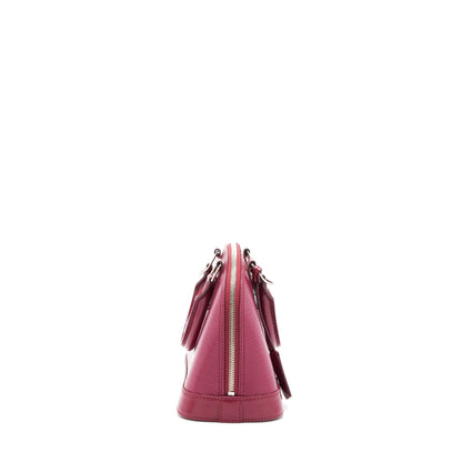 Louis Vuitton Alma BB EPI Dark Red SHW