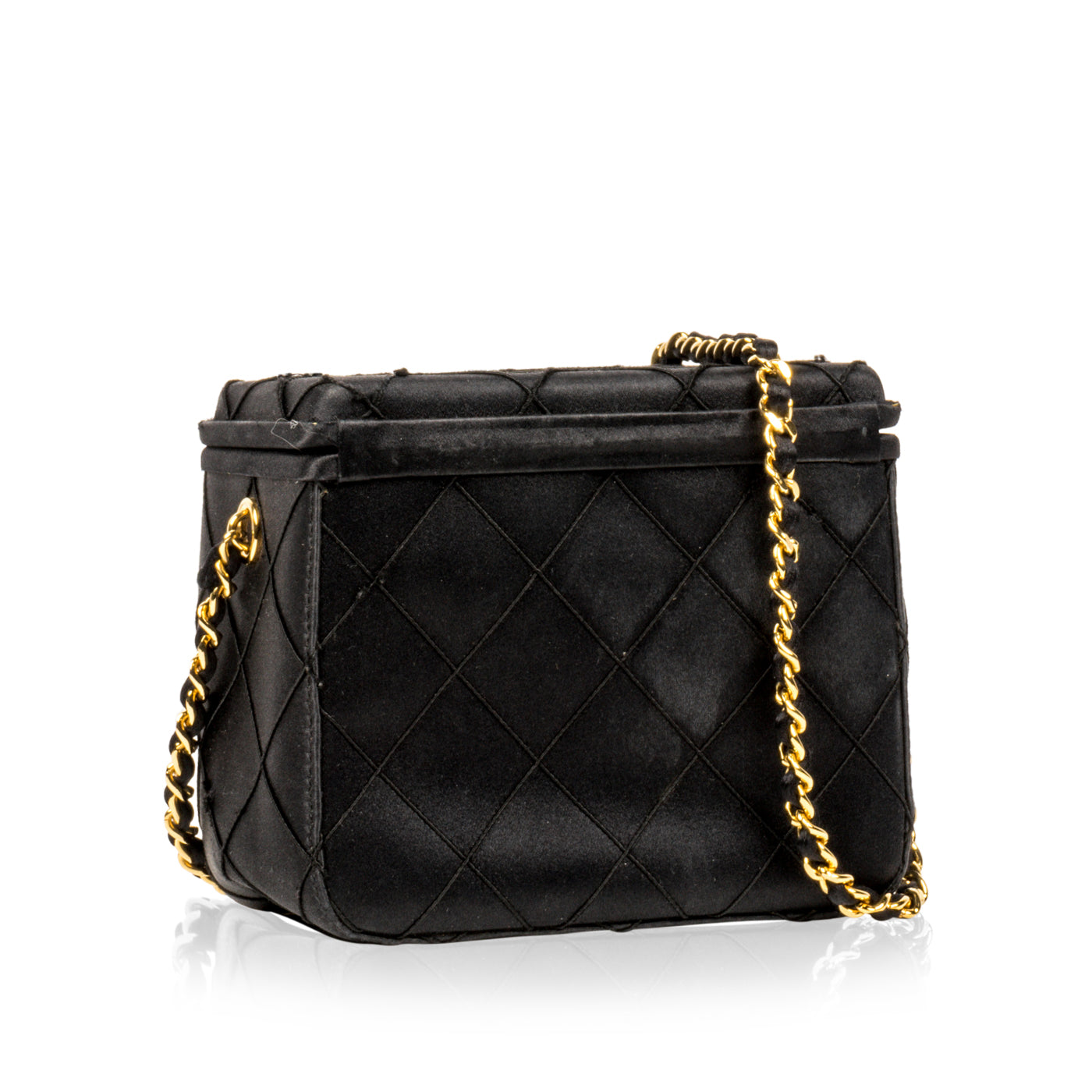 Chanel Luxury Leather Black Handbag Style 18