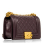Chanel Boy Bag Lambskin Black Shoulder Bag Style 72