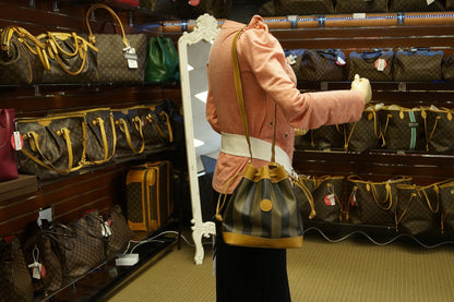 Fendi Leather Brown Shoulder Bag Leather