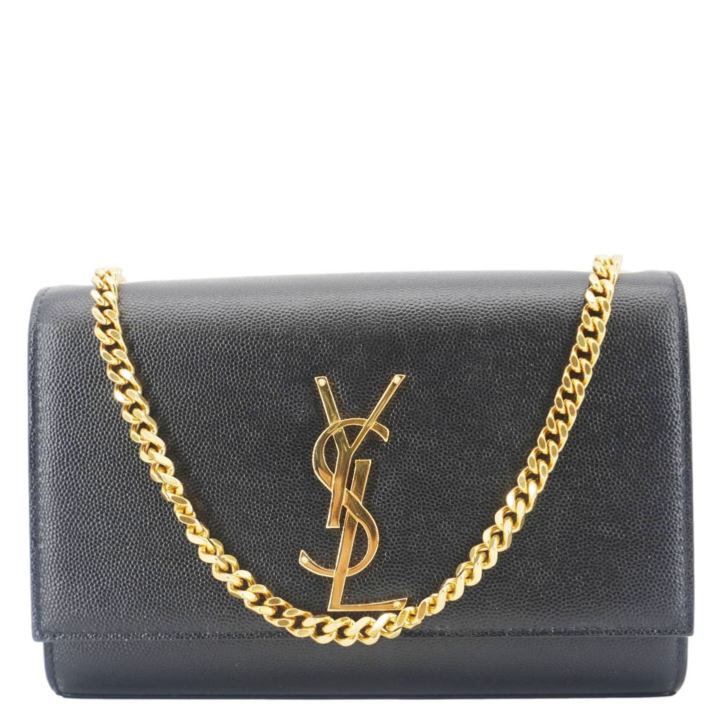 Saint Laurent Kate Leather Black Crossbody Style 23
