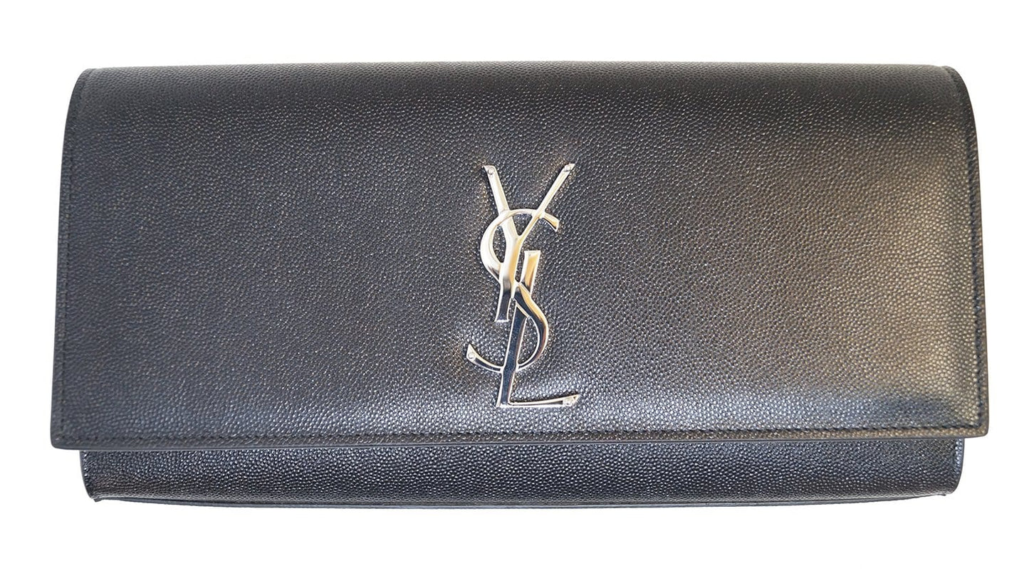 Saint Laurent Kate Leather Black Shoulder Bag Style 3