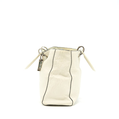 Dior Diorissimo Tote Purse White Multicolour Hardware