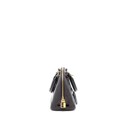 Louis Vuitton Alma BB Patent Amatante GHW