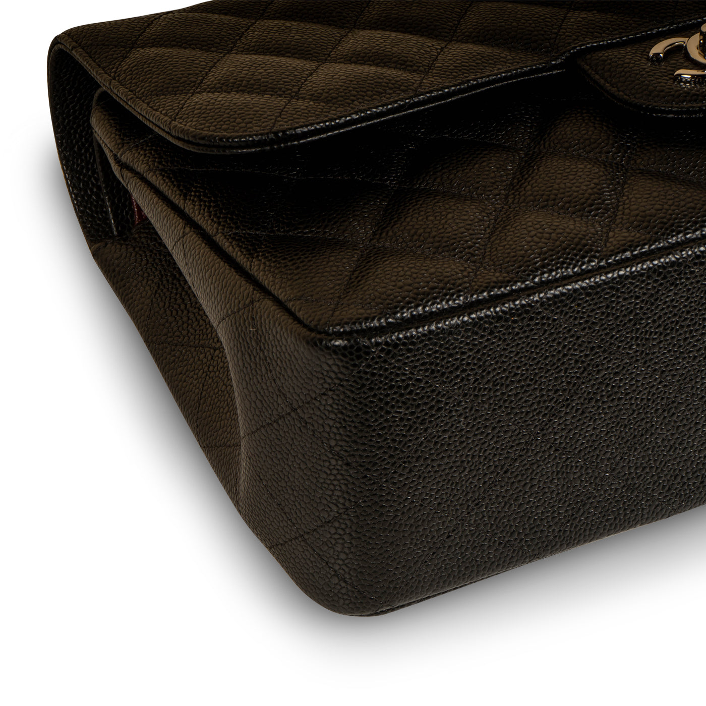 Chanel Classic Flap Caviar Black Shoulder Bag Style 52