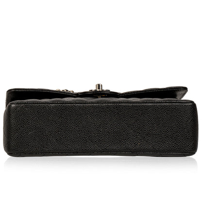 Chanel Classic Flap Caviar Black Shoulder Bag Style 94