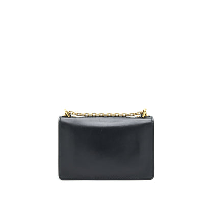 Dior Jadior Flap Purse / Clutch with Chain Black