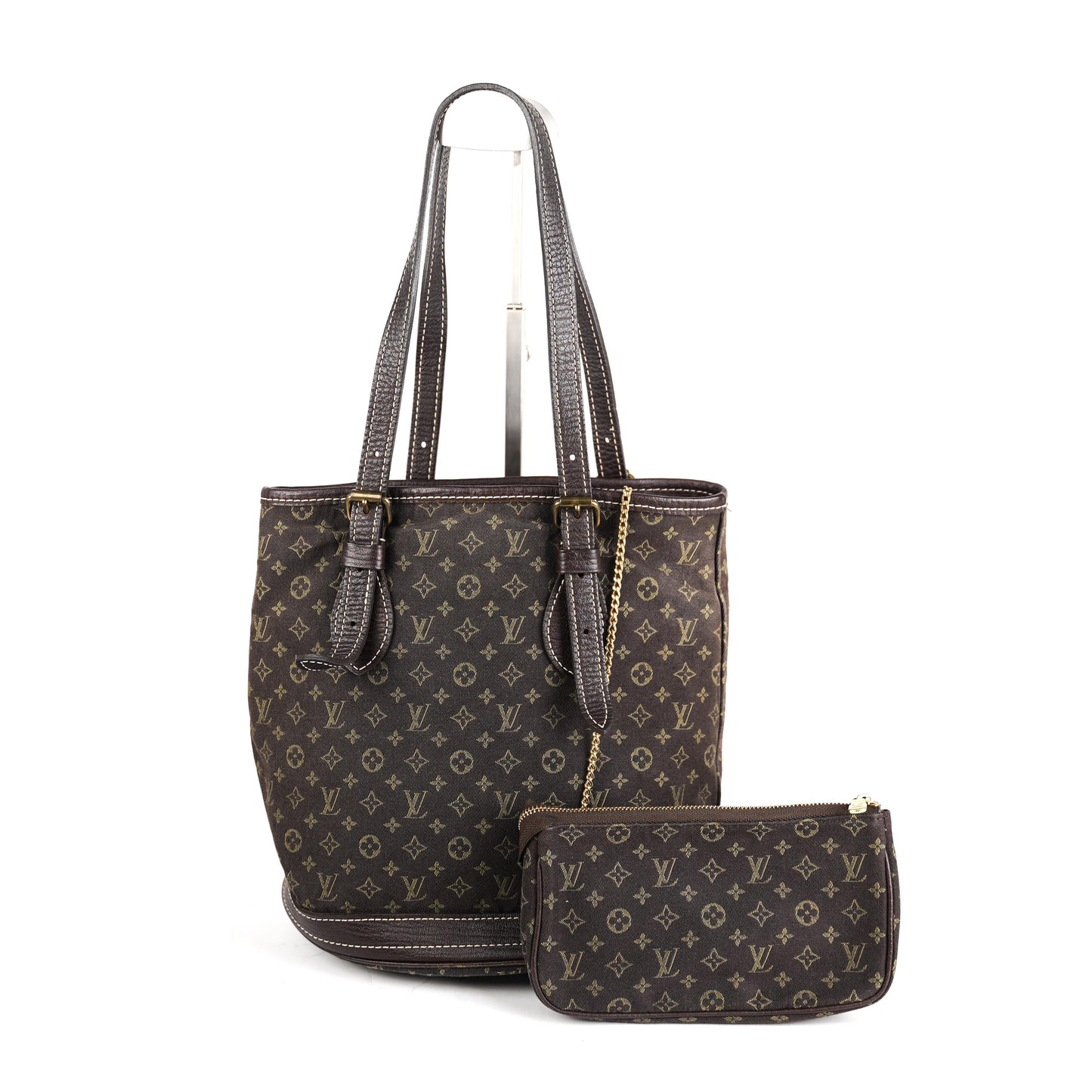 Louis Vuitton Bucket Bag Brown