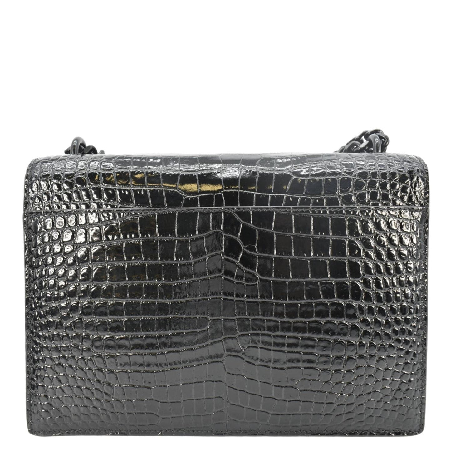 Saint Laurent Sunset Leather Black Crossbody Leather
