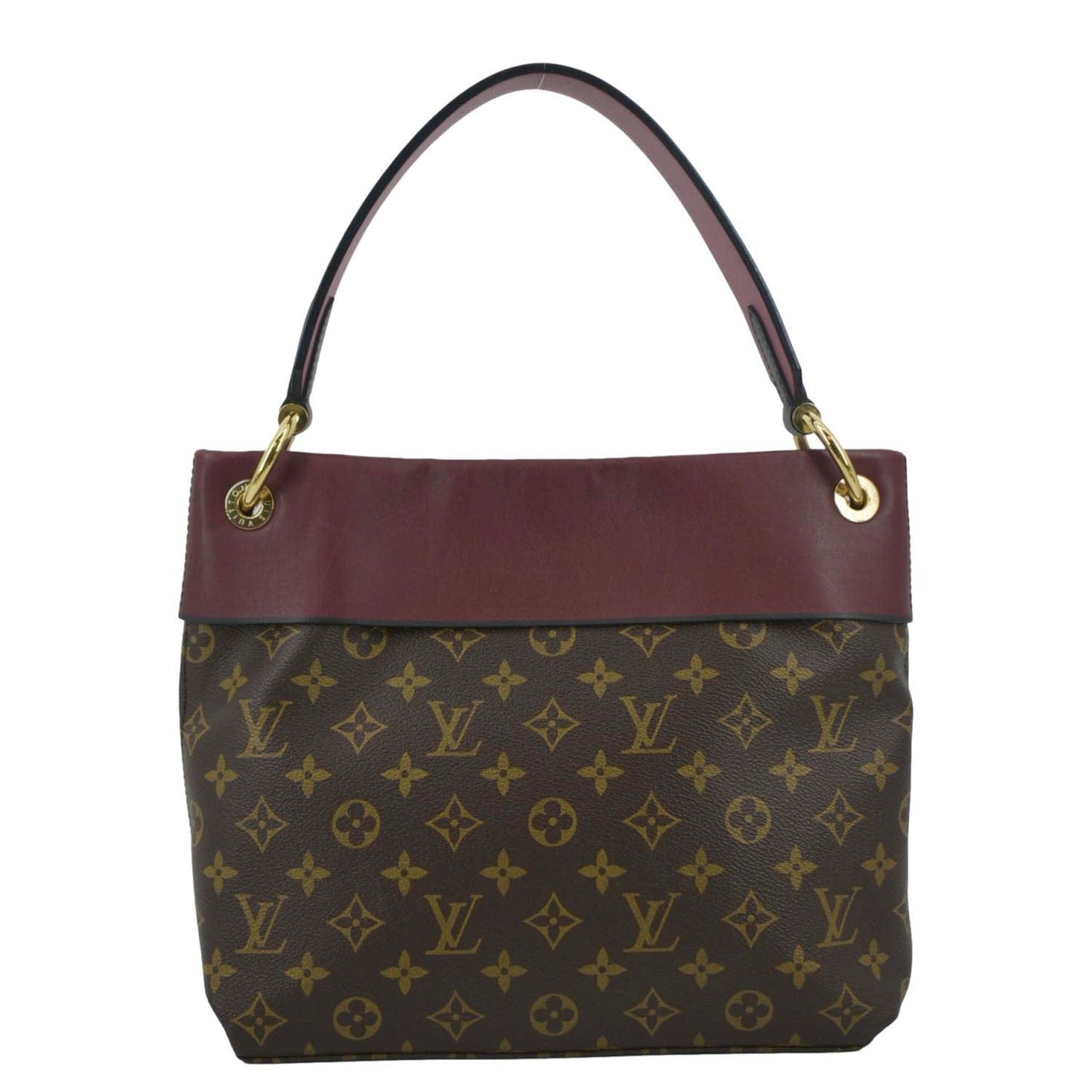 LOUIS VUITTON Tuileries Besace Monogram Canvas Shoulder Bag Bruyere