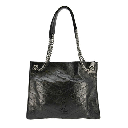 Saint Laurent Niki Leather Black Tote Bag Style 3