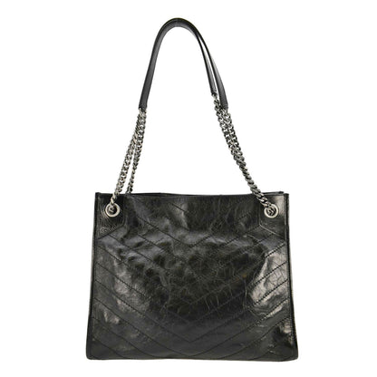 Saint Laurent Niki Leather Black Tote Bag Style 3