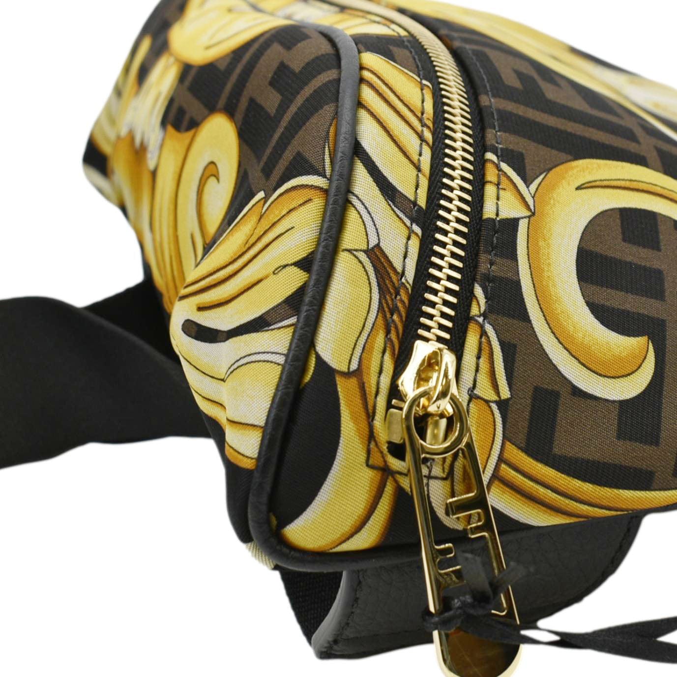 Fendi Luxury Leather Gold Handbag Style 2