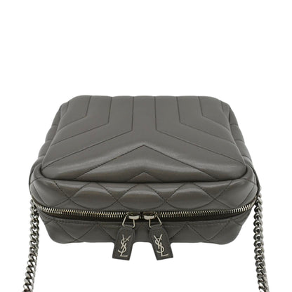 Saint Laurent Loulou Quilted Red Crossbody