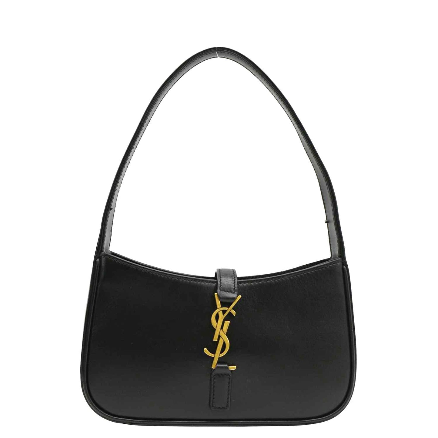 Saint Laurent Le 5 A 7 Leather Black Shoulder Bag Style 2