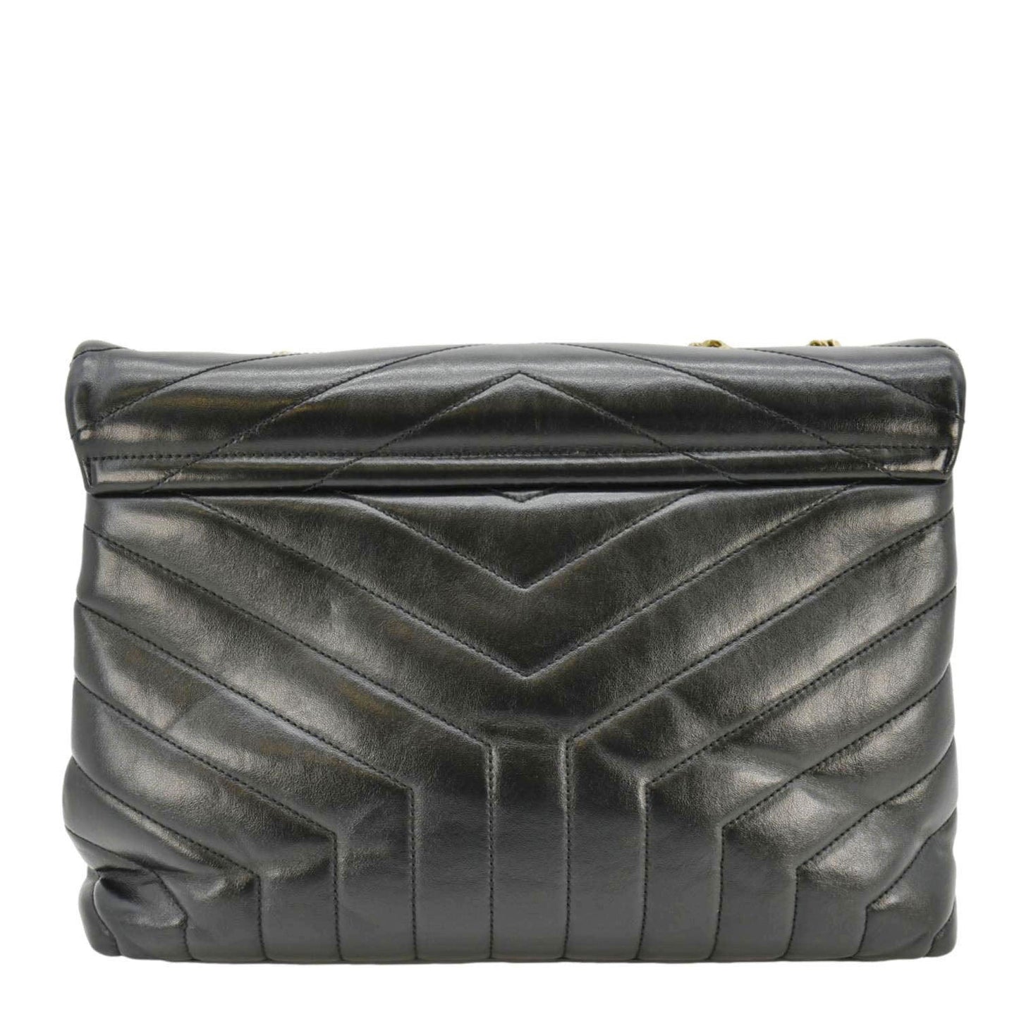 Saint Laurent Loulou Leather Black Crossbody Style 16