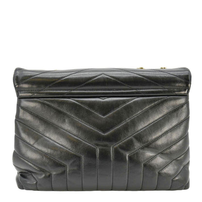 Saint Laurent Loulou Leather Black Crossbody Style 16