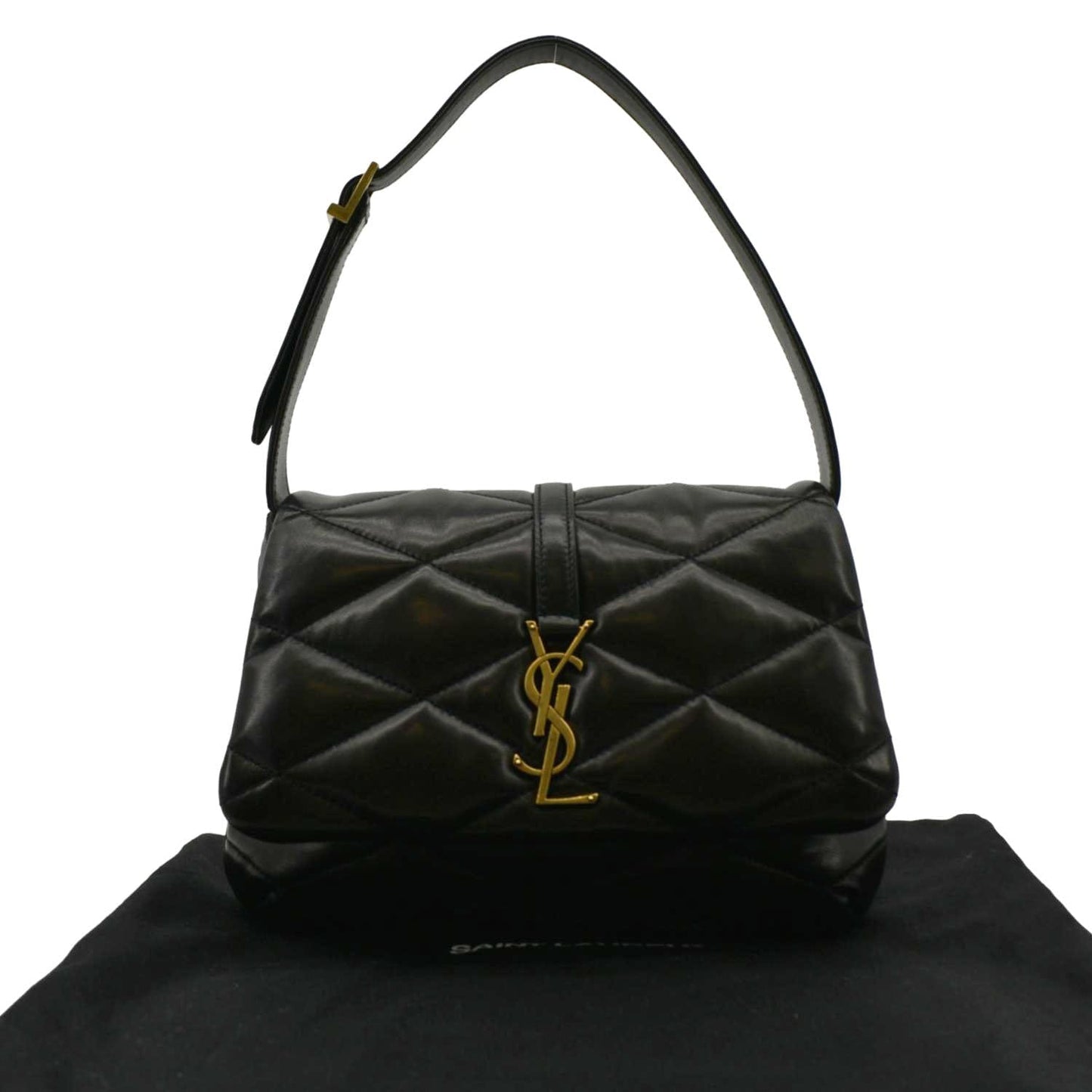 Saint Laurent Leather Black Shoulder Bag Style 10