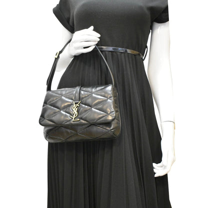 Saint Laurent Leather Black Shoulder Bag Style 10