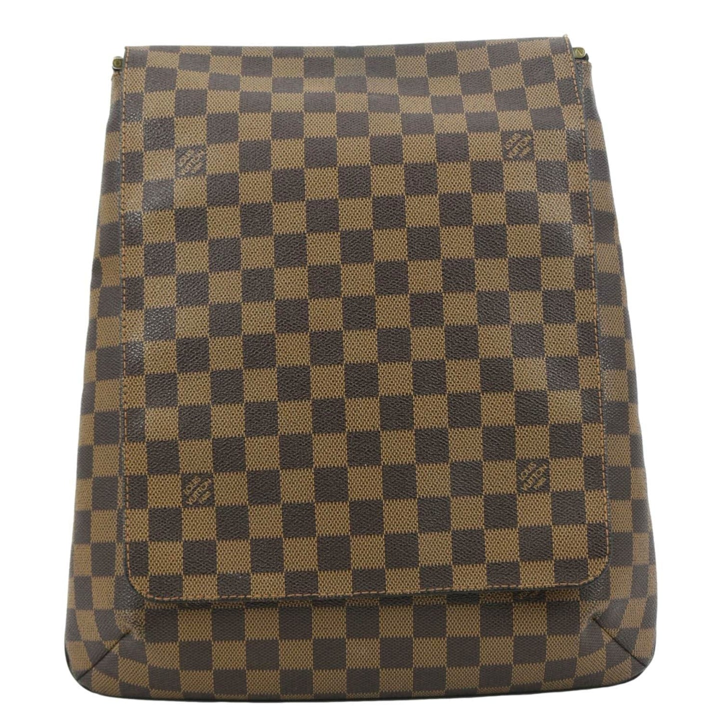 LOUIS VUITTON M tte Salsa GM Damier Ebene Crossbody Bag Brown