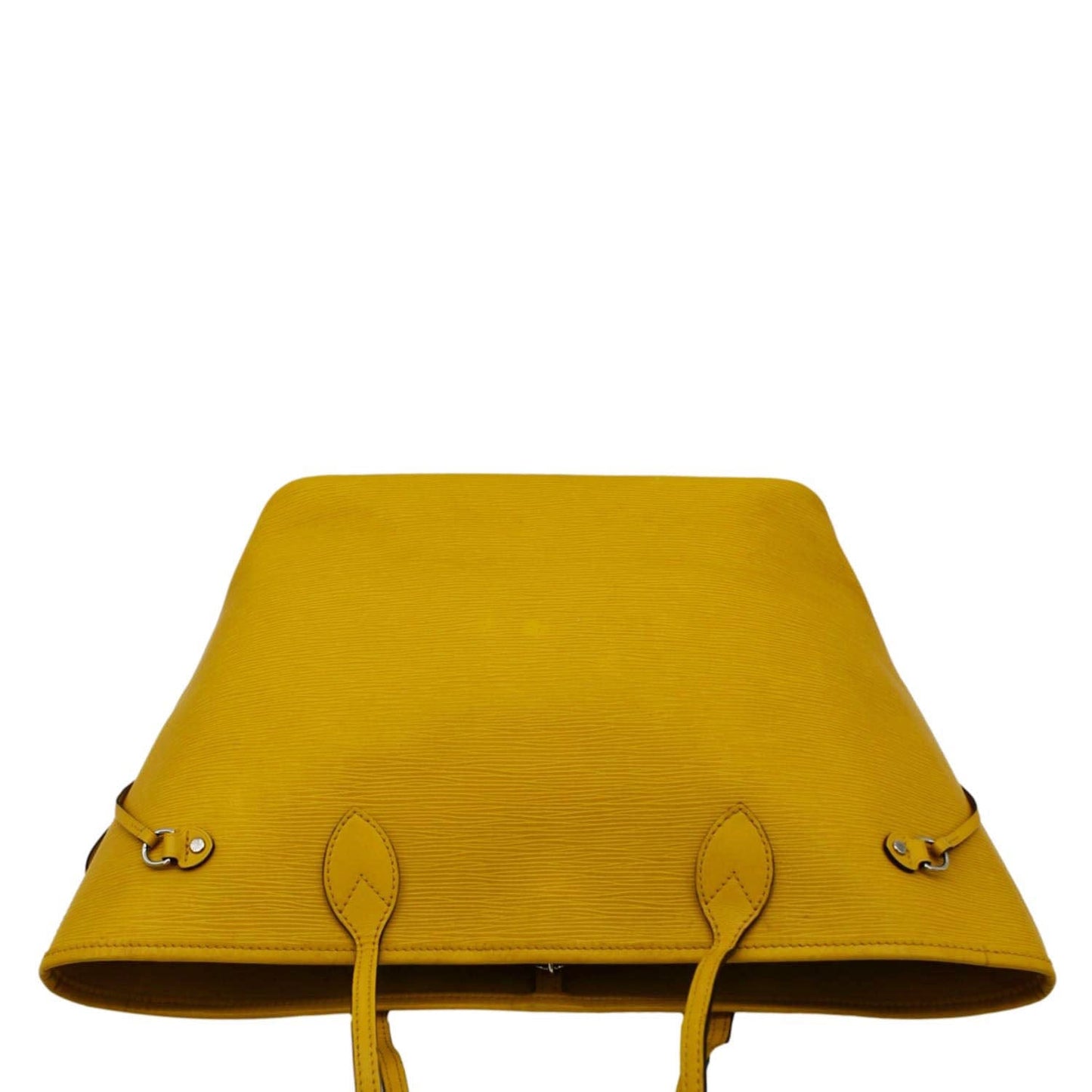 LOUIS VUITTON Neverfull MM Epi Leather Shoulder Bag Yellow