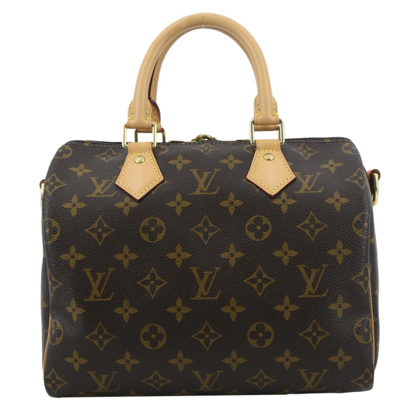 LOUIS VUITTON 25 Bandouliere Monogram Canvas Shoulder Bag Brown