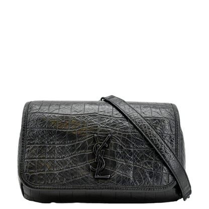 Saint Laurent Niki Leather Black Shoulder Bag Style 6