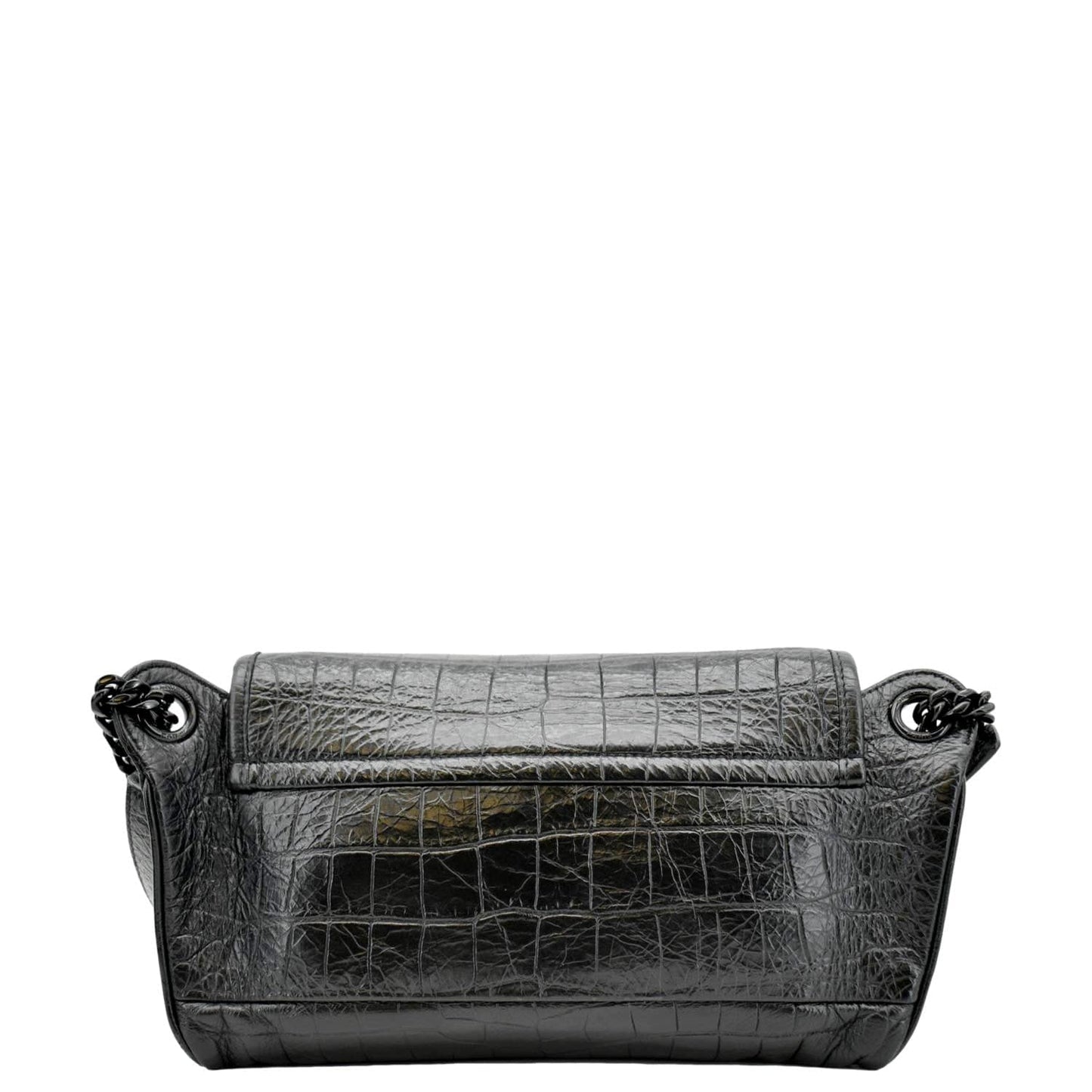 Saint Laurent Niki Leather Black Shoulder Bag Style 6