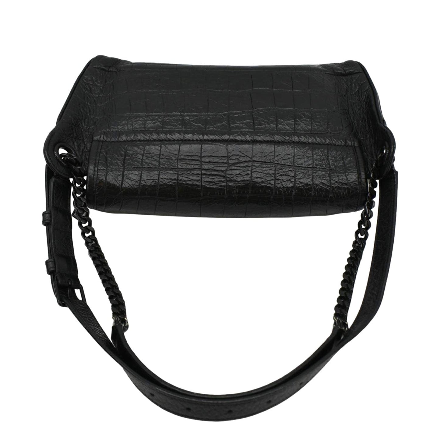 Saint Laurent Niki Leather Black Shoulder Bag Style 6