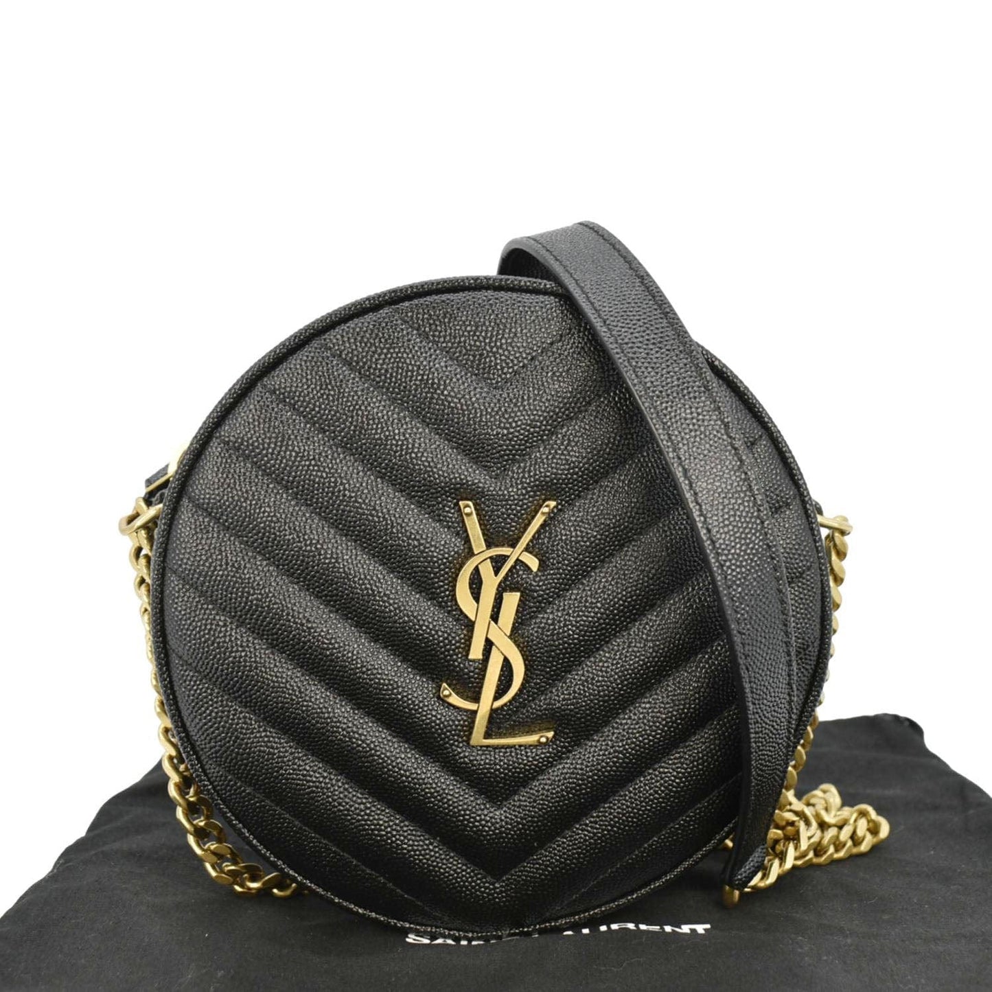 Saint Laurent Leather Black Crossbody Style 16