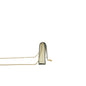 Dior saddle Pouch with Chain White