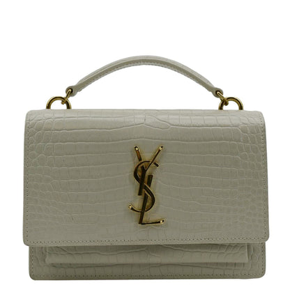 Saint Laurent Sunset Leather Red Crossbody Style 8