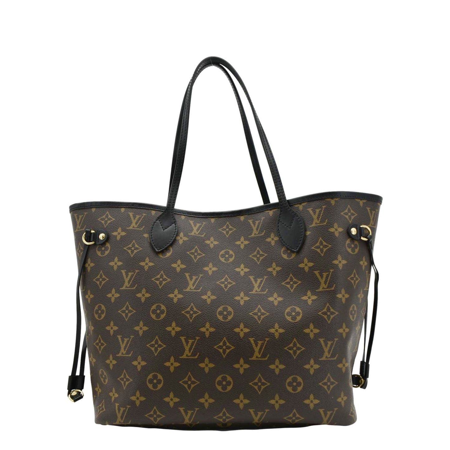 LOUIS VUITTON Neverfull My LV World Tour Monogram Canvas Tote Bag Brown