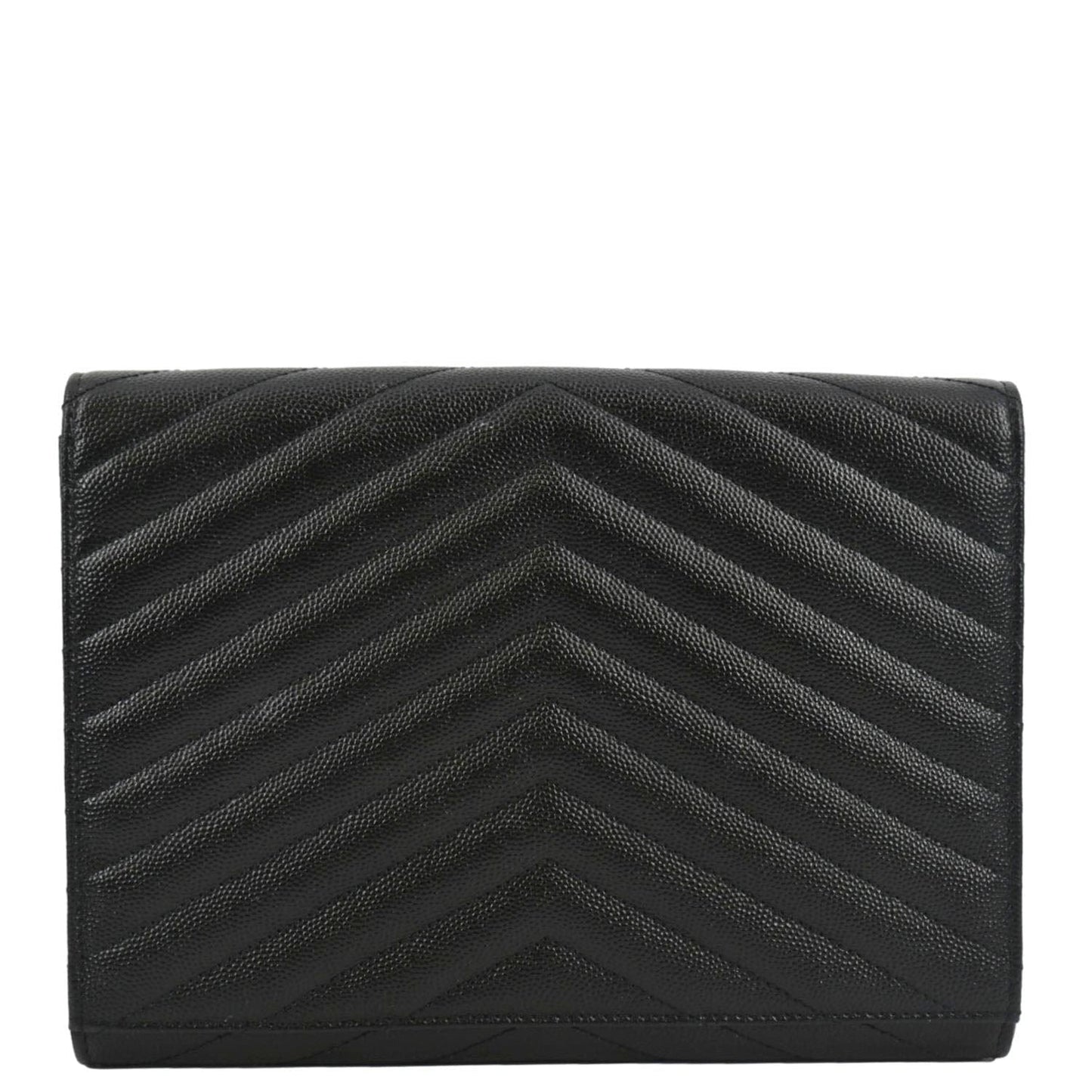 Saint Laurent Leather Black Clutch Style 2