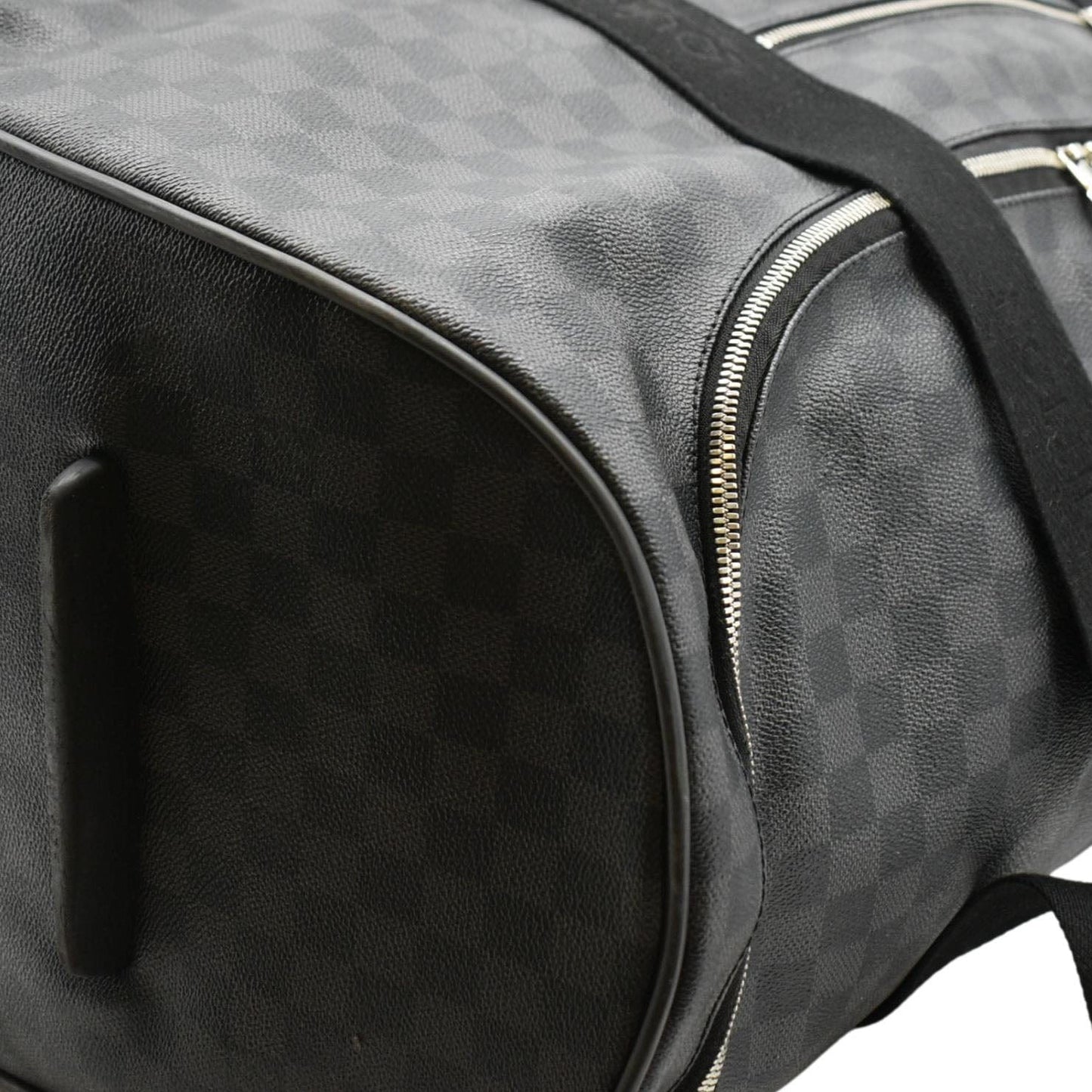 LOUIS VUITTON Neo Eole 65 Damier Graphite Rolling Duffle Bag Black