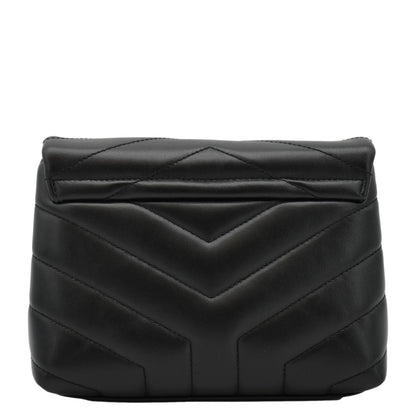 Saint Laurent Loulou Leather Black Crossbody Style 13
