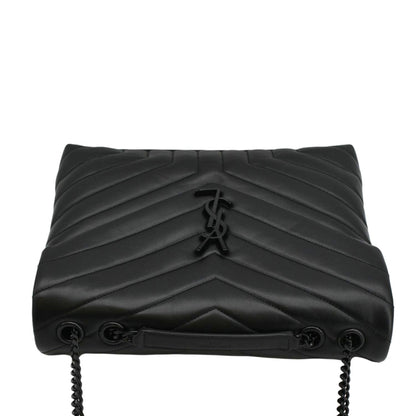 Saint Laurent Loulou Leather Black Crossbody Style 12