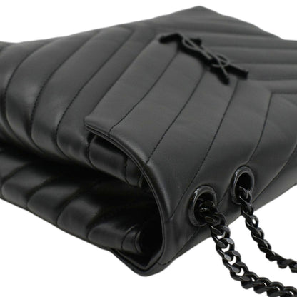 Saint Laurent Loulou Leather Black Crossbody Style 12