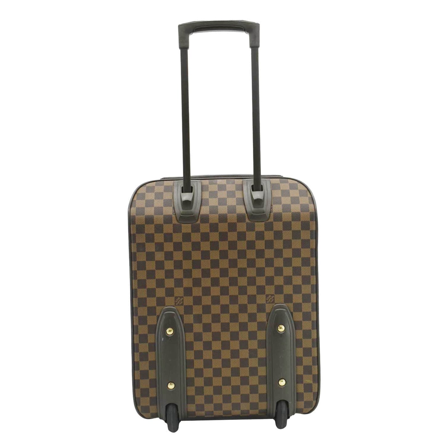 LOUIS VUITTON Pegase 45 Damier Ebene Rolling Travel Bag Brown