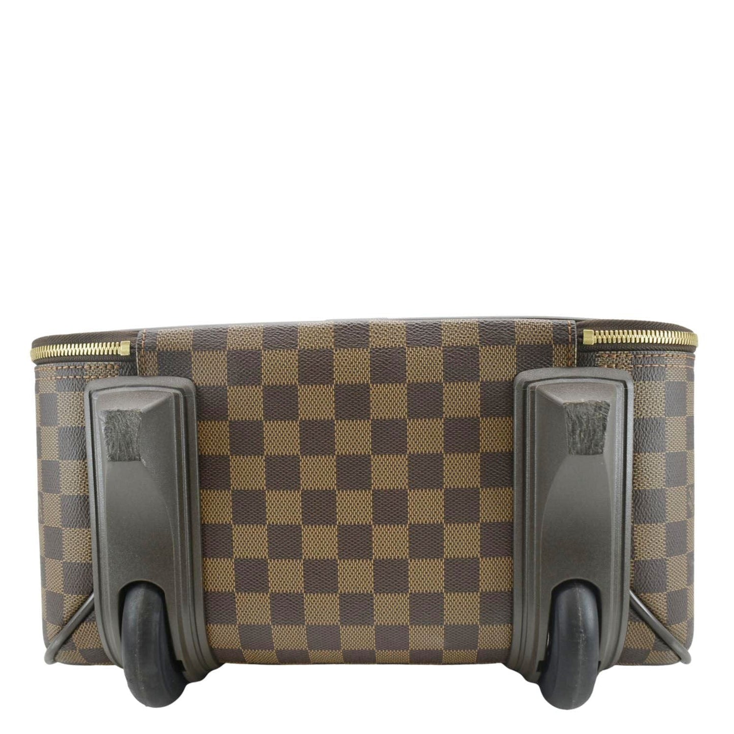 LOUIS VUITTON Pegase 45 Damier Ebene Rolling Travel Bag Brown