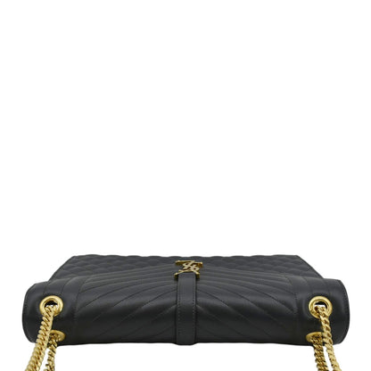 Saint Laurent Envelope Leather Red Shoulder Bag Style 14