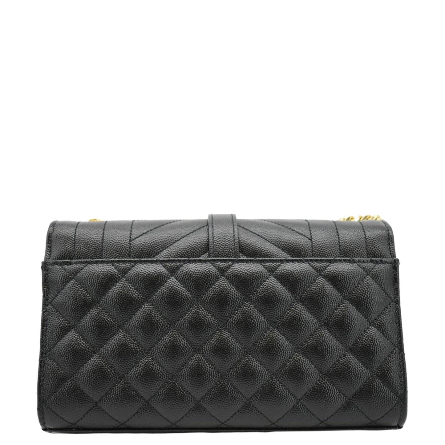 Saint Laurent Envelope Leather Black Crossbody Style 6