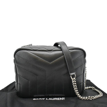 Saint Laurent Loulou Quilted Black Crossbody